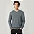 Suéter Tricot Dudalina Dc Basic Ou26 Cinza Masculino - Imagem 1