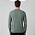 Suéter Tricot Dudalina Basic Melange Ou26 Verde Masculino - Imagem 2