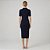 Vestido Dudalina Bella In26 Marinho Feminino - Imagem 2