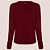 Blusa Tricot Dudalina Lina Ou26 Vermelho Feminino - Imagem 4