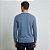 Suéter Tricot Dudalina Dc Basic Ou26 Azul Masculino - Imagem 2
