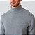Suéter Trico Dudalina Cacharrel Melange Ou26 Cinza Masculino - Imagem 3