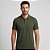 Camisa Polo Dudalina Piquet Jacquard In26 Verde Masculino - Imagem 1