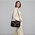 Bolsa Shoulder Lança Perfume Matelasse Ou26 Preto Feminino - Imagem 6