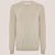 Suéter Tricot Dudalina Basic Ou26 Bege Masculino - Imagem 3