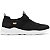 Tênis Anacapri Slip On Streech Jogging Knit Preto Feminino - Imagem 1