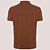 Camisa Polo Dudalina Frisos Degrade In26 Marrom Masculino - Imagem 4