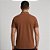 Camisa Polo Dudalina Frisos Degrade In26 Marrom Masculino - Imagem 2
