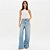 Calça Jeans Easy Lança Perfume Wide High Ou26 Azul Feminino - Imagem 5