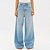 Calça Jeans Easy Lança Perfume Wide High Ou26 Azul Feminino - Imagem 1