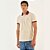 Camisa Polo Colcci Gola Full Ou26 Bege Masculino - Imagem 1