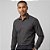 Camisa Dudalina Slim Lisa In26 Cinza Masculino - Imagem 1