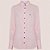Camisa Dudalina Slim Est Poa In26 Rosa Feminino - Imagem 3