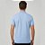 Camisa Polo Dudalina Jacquard Pontos In26 Azul Masculino - Imagem 2