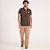 Camisa Polo Colcci Square Logo In26 Marrom Masculino - Imagem 4