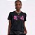 Camiseta Colcci Garden In26 Preto Feminino - Imagem 1