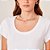 Blusa Dudalina Decote Canoa OU24 Branco Feminino - Imagem 4