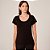 Blusa Dudalina Decote Canoa OU24 Preto Feminino - Imagem 1