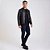 Jaqueta John John Gus In26 Preto Masculino - Imagem 3