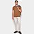 Camisa Polo Aramis Basic 4 Frisos In26 Marrom Masculino - Imagem 4