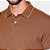Camisa Polo Aramis Basic 4 Frisos In26 Marrom Masculino - Imagem 3