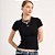 Camiseta Colcci Casual In26 Preto Feminino - Imagem 1
