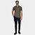 Camisa Polo Aramis Piquet Zipe In26 Verde Masculino - Imagem 4
