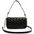 Bolsa Crossbody Anacapri Matelassê In26 Preto Feminino - Imagem 2