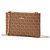 Bolsa Flat Colcci Jacquard Ou26 Marrom Feminino - Imagem 3