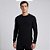 Suéter Tricot Dudalina Text Chevron Ou26 Preto Masculino - Imagem 1