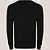 Suéter Tricot Dudalina Text Chevron Ou26 Preto Masculino - Imagem 4