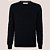 Suéter Tricot Dudalina Text Geometric Ou26 Marinho Masculino - Imagem 3