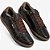 Sapatênis Couro Ferracini Lexus 7048 267C Marrom Masculino - Imagem 2