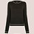 Blusa Dudalina Mara In26 Cinza Feminino - Imagem 3