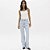 Calça Jeans Lança Perfume Reta High In26 Azul Feminino - Imagem 4