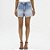 Short Jeans Lança Perfume Relaxed Mid In26 Azul Feminino - Imagem 1