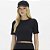 Blusa Easy Lança Perfume Cropped Jacquar In26 Preto Feminino - Imagem 1
