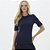 Blusa Easy Lança Perfume Manga Curta In26 Azul Feminino - Imagem 1