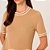 Blusa Dudalina Mara In26 Bege Feminino - Imagem 5