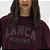 Camiseta Lança Perfume Cropped Oversize In26 Bordô Feminino - Imagem 4