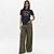 Camiseta Lança Perfume Babylook In26 Marinho Feminino - Imagem 3
