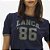 Camiseta Lança Perfume Babylook In26 Marinho Feminino - Imagem 4