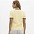 Camiseta Lança Perfume Baby Look Bicolor In26 Bege Feminino - Imagem 2