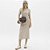 Vestido Super Mid Easy Lança Perfume Shrt In26 Bege Feminino - Imagem 1