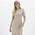 Vestido Super Mid Easy Lança Perfume Shrt In26 Bege Feminino - Imagem 3