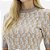 Vestido Super Mid Easy Lança Perfume Shrt In26 Bege Feminino - Imagem 4