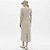 Vestido Super Mid Easy Lança Perfume Shrt In26 Bege Feminino - Imagem 2