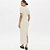Vestido Super Mid Easy Lança Perfume Cane In26 Bege Feminino - Imagem 2