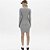 Vestido Curto Easy Lança Perfume Gola In26 Cinza Feminino - Imagem 2
