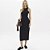 Vestido Midi Easy Lança Perfume Jacquard In26 Preto Feminino - Imagem 4